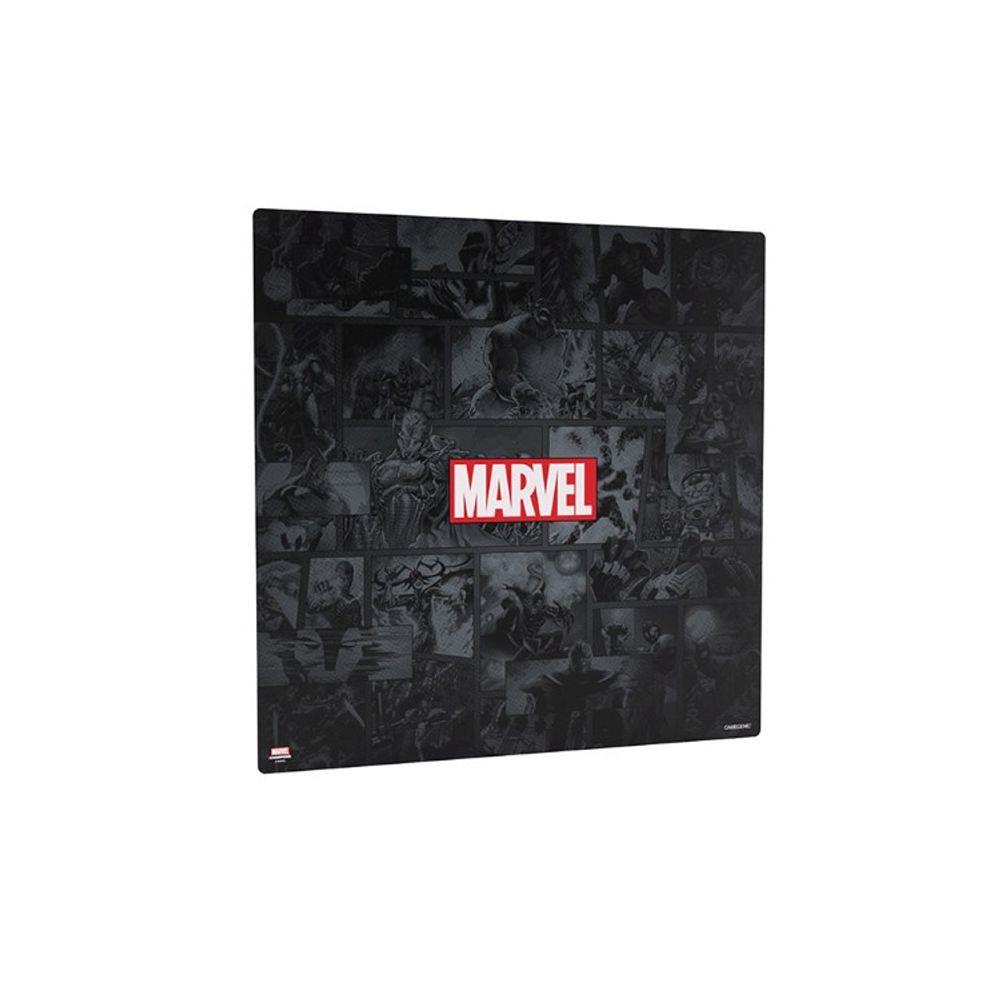 Marvel Champions Playmat XL Black Supplies Gamegenic