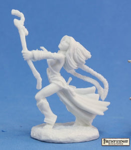 Reaper Miniatures Bones Pathfinder Seoni, Iconic Sorceress (89006)  Other   