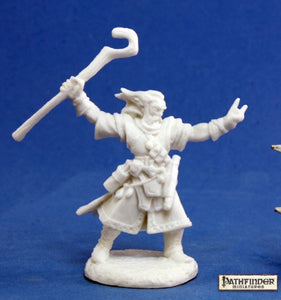 Reaper Miniature Bones Pathfinder Ezren, Iconic Wizard (89013) Home page Other   