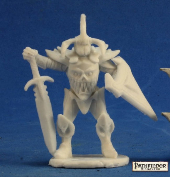 Reaper Miniature Bones Pathfinder Hellknight, Order of the Nail (89030) Home page Other   