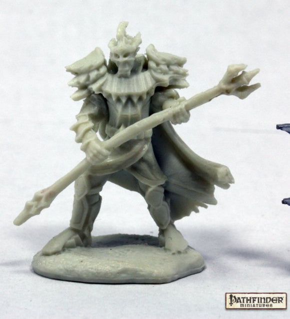 Reaper Miniature Bones Pathfinder Vagorg, Half Orc Sorcerer (89043) Home page Other   