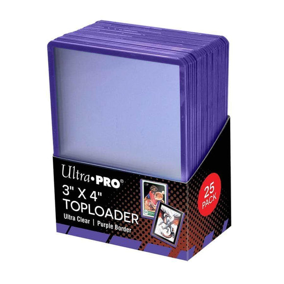 16160 TopLoader Purple Border Supplies Ultra Pro   