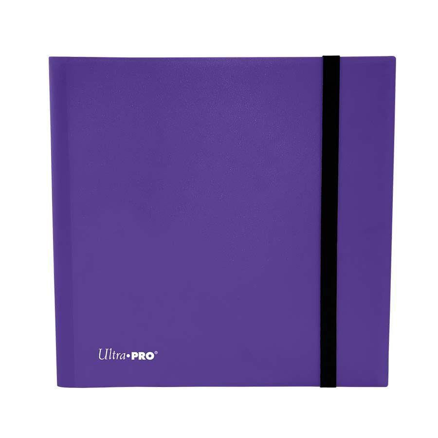 16143 Eclipse 12-Pocket PRO Binder Royal Purple Supplies Ultra Pro   