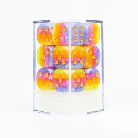 Sirius Dice 12ct 16mm d6 Dice Set Tahitian Sunset Dice Sirius Dice   