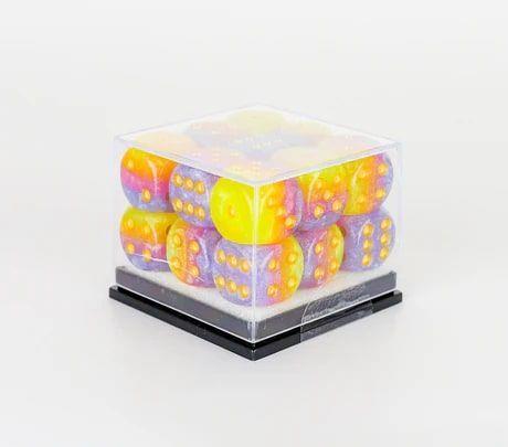 Sirius Dice 18ct 12mm d6 Dice Set Tahitian Sunset Dice Sirius Dice   