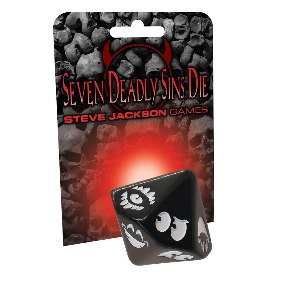 Seven Deadly Sins Die  Steve Jackson Games   