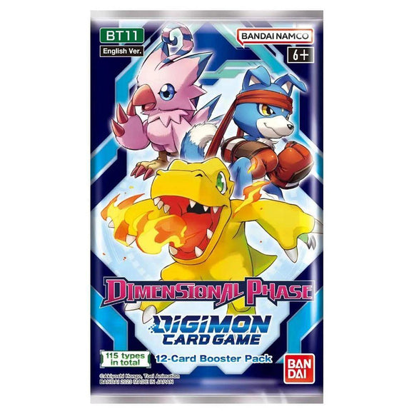 Digimon [BT11] Dimension Phase Booster  Bandai   