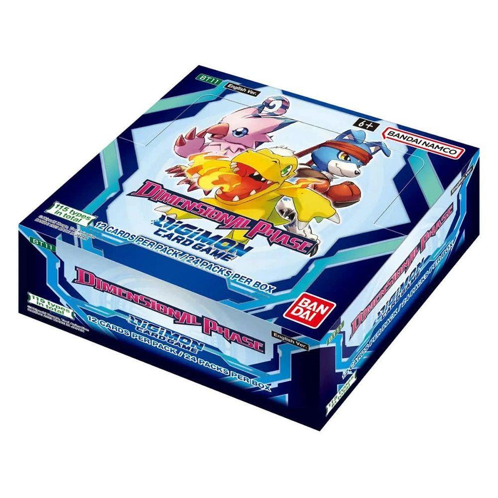 Digimon [BT11] Dimension Phase Booster Box Trading Card Games Bandai