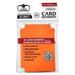 Ultimate Guard: Card Dividers Orange Supplies Ultimate Guard   