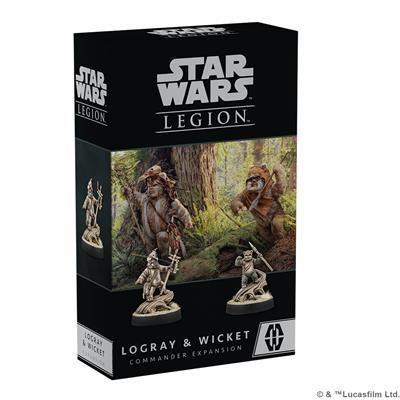 Star Wars Legion Logray & Wicket Miniatures Atomic Mass Games