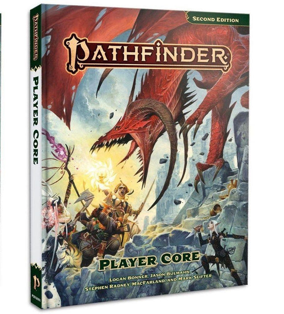 Pathfinder Remastered Player Core Rulebook Hard Cover  Paizo   