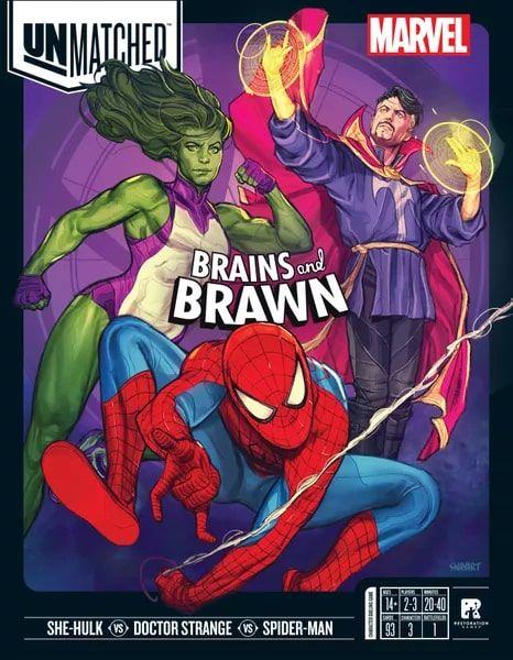Unmatched: Brains and Brawn Board Games Restoration Games   