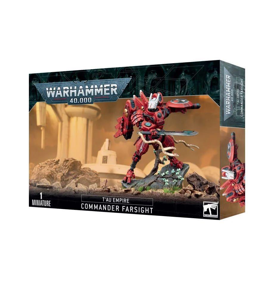 Warhammer 40K Tau Empire: Commander Farsight Miniatures Games Workshop   