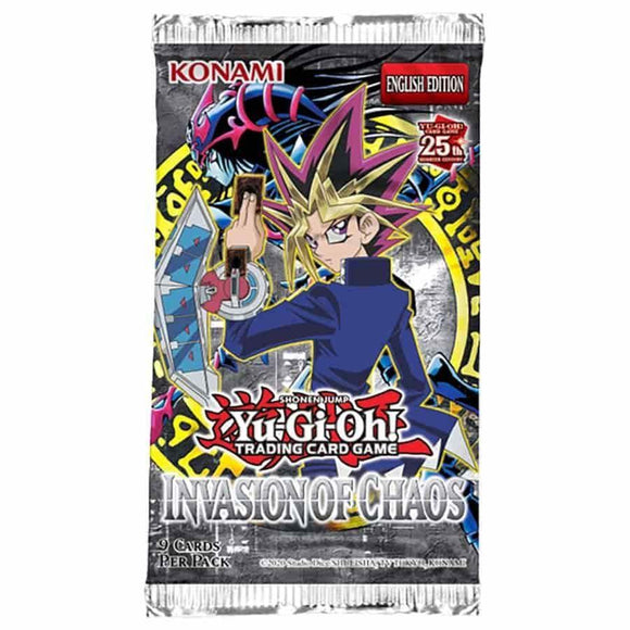 YGO 25A Invasion of Chaos Bstr Trading Card Games Konami   