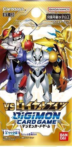 Digimon [BT13] Versus Royal Knights Booster Trading Card Games Bandai   