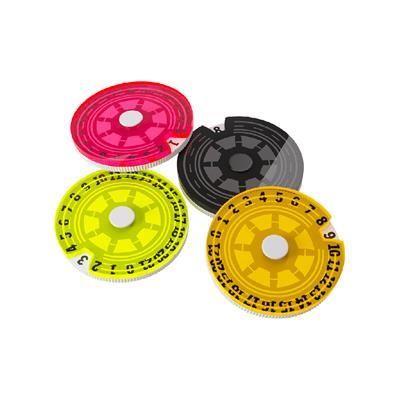 Single Dial Life Counters 4pk Supplies Gamegenic