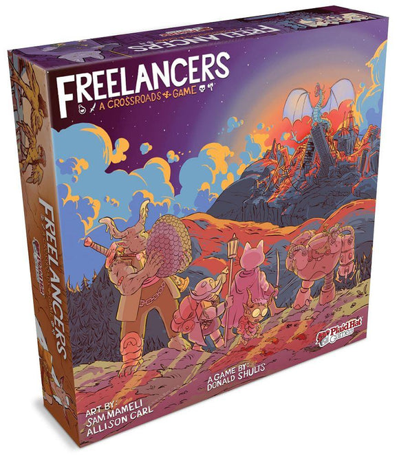 Freelancers: A Crossroads Game Board Games Plaid Hat Games   
