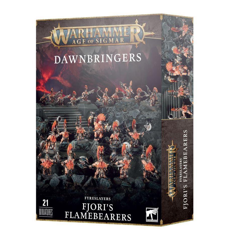Age of Sigmar Fyreslayers Fjori's Flamebearers Miniatures Games Workshop   