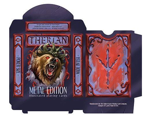 Therian Cards Metal Card Games Common Ground Games