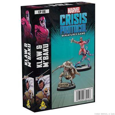 MCP Klaw & M'Baku Miniatures Atomic Mass Games   
