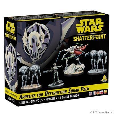 Star Wars Shatterpoint: Appetite for Destruction Squad Pack Miniatures Atomic Mass Games   