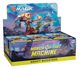 MTG: March of the Machine Draft Booster Box  Wizards of the Coast   