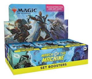 MTG: March of the Machine Set Booster Box  Wizards of the Coast   
