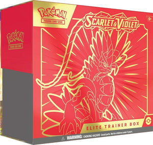 Pokemon TCG Scarlet & Violet Elite Trainer Box - Scarlet  Pokemon USA   