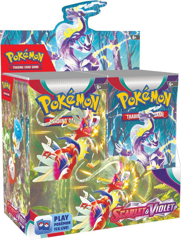 Pokemon TCG Scarlet & Violet Booster Box  Common Ground Games   