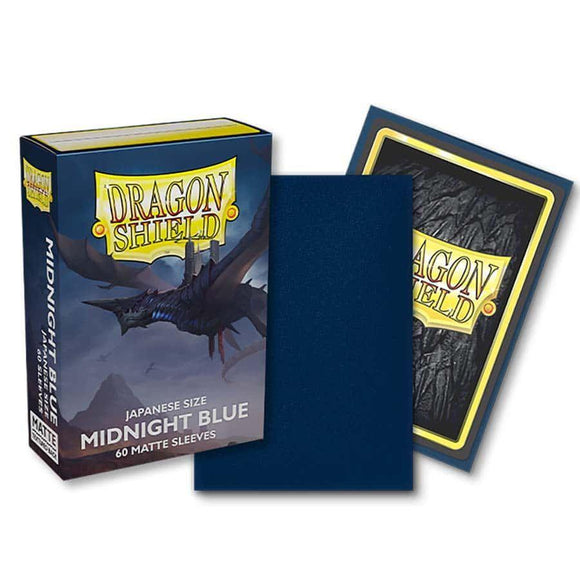 Dragon Shield: Japanese Matte Midnight Blue Supplies Arcane Tinmen   