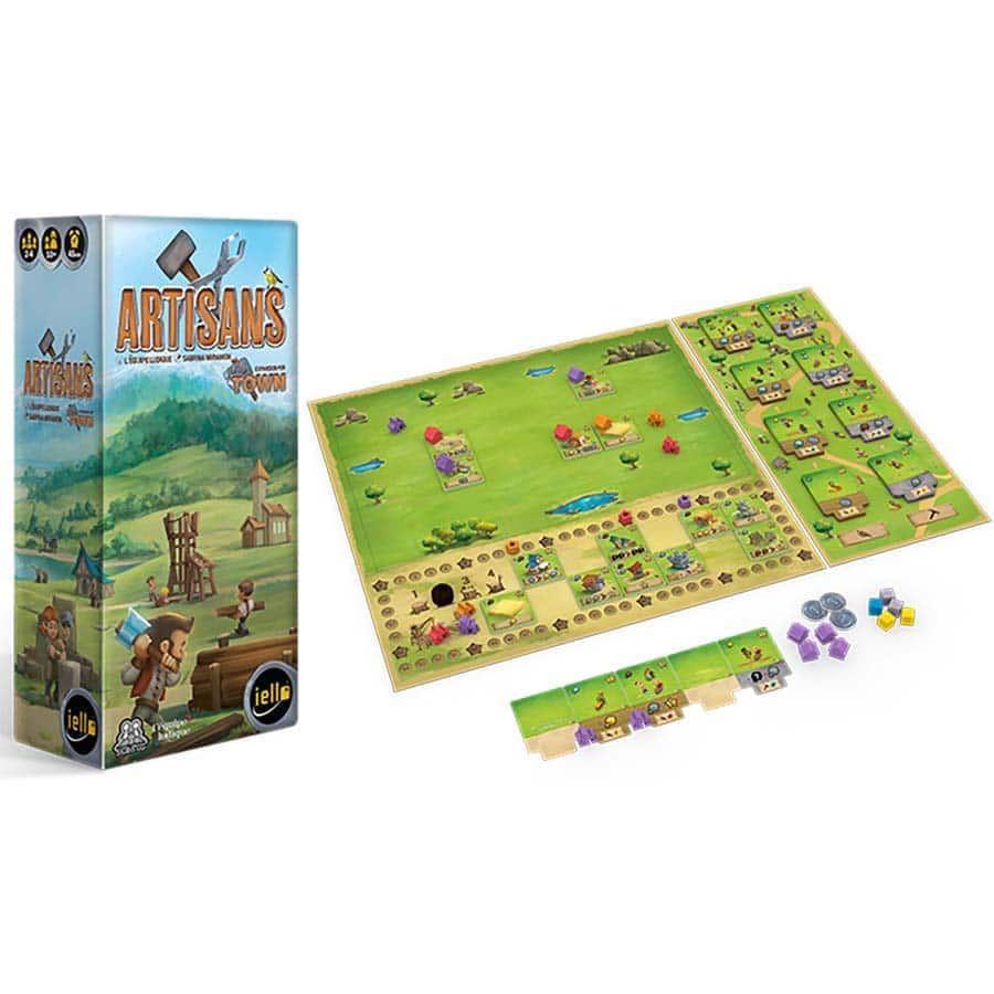 Little Town: Artisans Expansion Board Games Iello