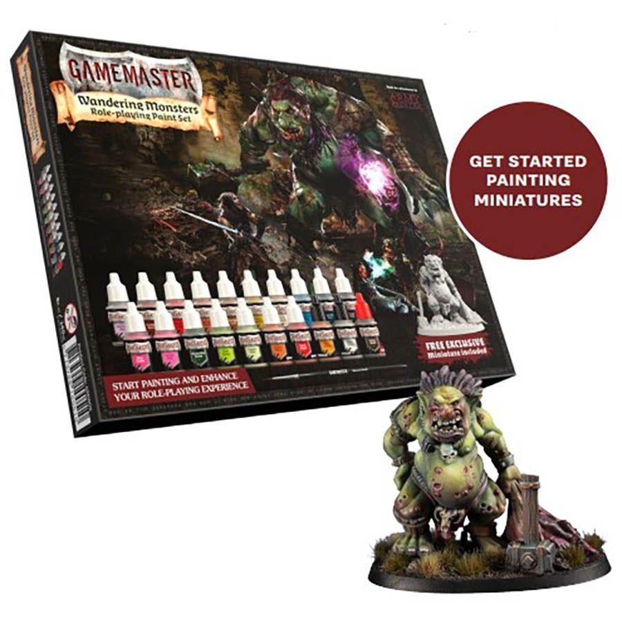 Gamemaster: Wandering Monsters Paint Set Paints Army Painter   