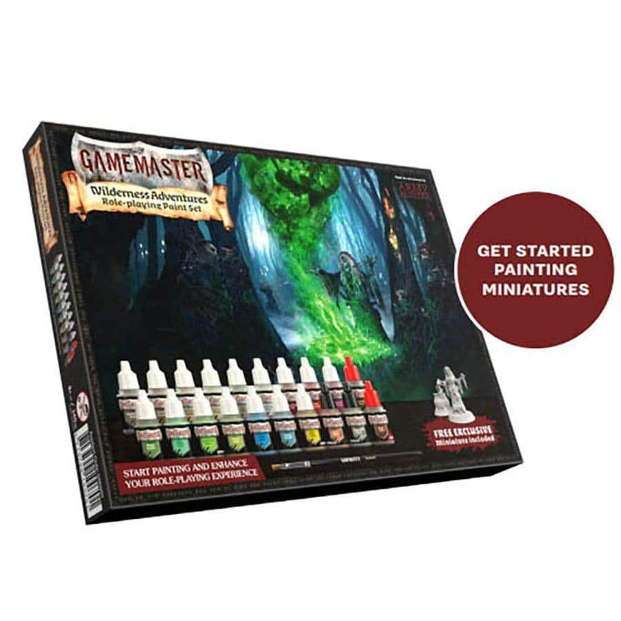 Gamemaster: Wilderness Adventures Paint Set Paints Army Painter   