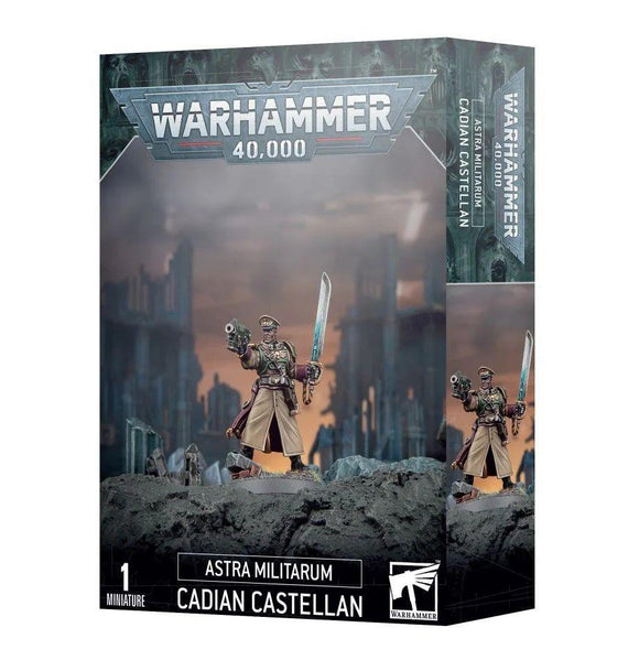 Warhammer 40K Astra Militarum: Cadian Castellan  Games Workshop   