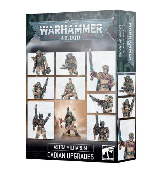 Warhammer 40K Astra Militarum: Cadian Upgrades  Games Workshop   