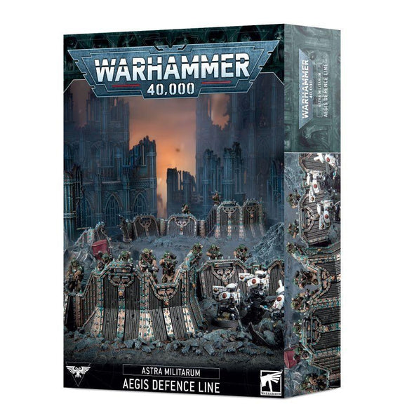 Warhammer 40K Astra Militarum: Aegis Defence Line Miniatures Games Workshop   