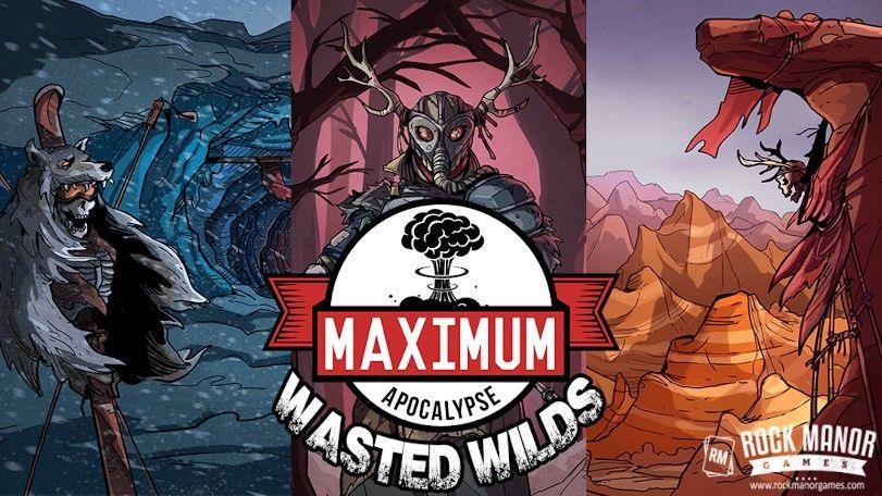Maximum Apoc Wasted Wilds Board Games Rock Manor