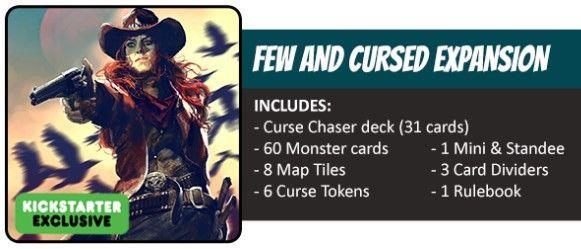 Maximum Apocalypse: Wasted Wilds - The Few and the Cursed Expansion Board Games Rock Manor