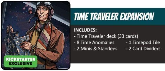 Maximum Apocalypse: Wasted Wilds - Time Traveler Expansion Board Games Rock Manor