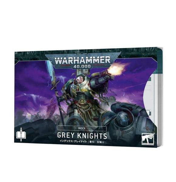 Warhammer 40K Index Grey Knights  Games Workshop   