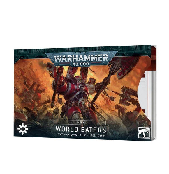 Warhammer 40K Index World Eaters  Games Workshop   