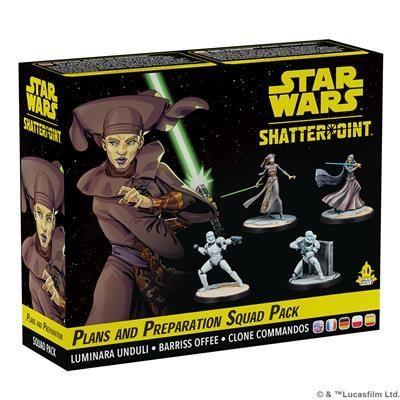 Star Wars Shatterpoint: Plans and Preparation Squad Pack Miniatures Atomic Mass Games   