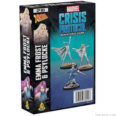 Marvel Crisis Protocol: Emma Frost & Psylocke Miniatures Atomic Mass Games   