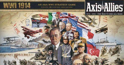 Axis & Allies WWI 1914 Board Games Renegade Game Studios   