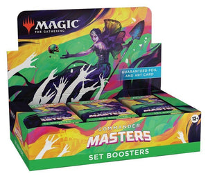 MTG: Commander Masters Set Booster Box  Wizards of the Coast   
