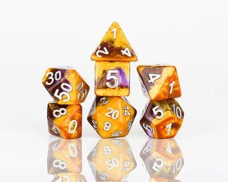 7-set Amethyst Geode  Sirius Dice   