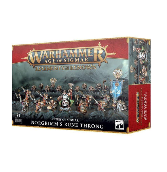 Age of Sigmar CoS Norgrimm's Rune Throng  Games Workshop   