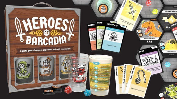 Heroes of Barcadia Board Games Rollacrit