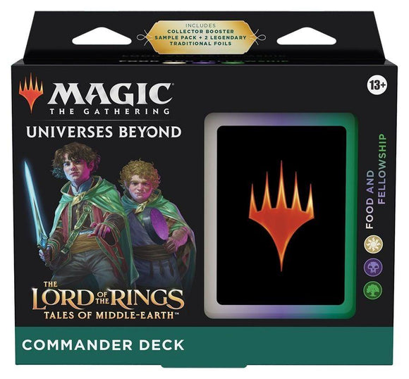 MTG: The Lord of the Rings: Tales of Middle-Earth Commander Deck Food & Fellowship  Wizards of the Coast   
