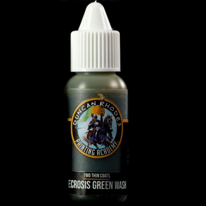 Two Thin Coats: Necrosis Green Wash Paints Trans Atlantis Games